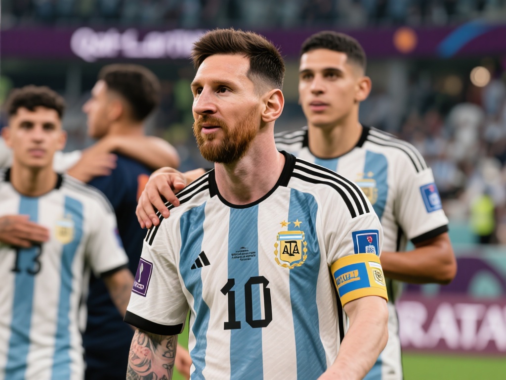 阿根廷足协主席力邀梅西再战世界杯,续写传奇梦想 梅西如何影响阿根廷队的未来发展
梅西不